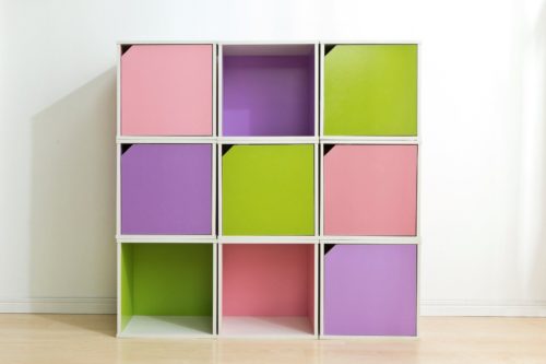 Iris USA BAKU Modular Wood Cube Boxes are available in a variety of colors with or without doors. - Iris USA Brights: Wood Shelves, Bins and Cubes - Get Decluttered Now!