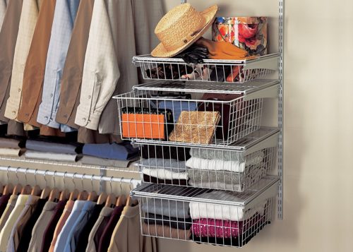 ClosetMaid 4-Drawer Kit in Nickel finish - ClosetMaid 4-Drawer Kit - Get Decluttered Now!