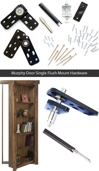 Murphy Door Hinges support up to 300 pounds and still swings open and closed easily.