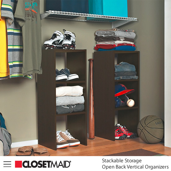  ClosetMaid 8993 Stackable 24-Inch Wide Horizontal