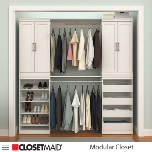 Closetmaid Modular Closet – Decluttered Now!