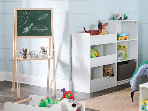 ClosetMaid 1619 KidSpace Art Easel ClosetMaid KidSpace 1495 Room Divider Open Storage Unit ClosetMaid KidSpace 1497 Horizontal Storage Shelves