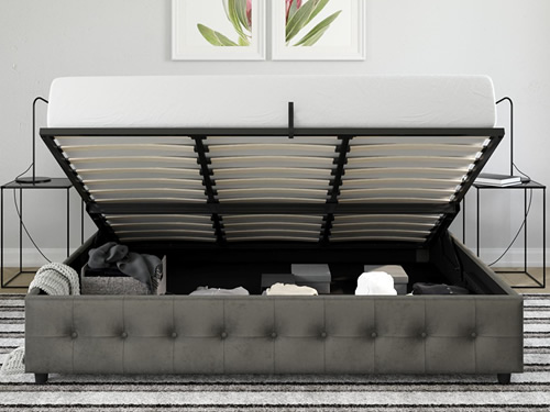 DHP Cambridge Storage Beds with Lift Decluttered Now