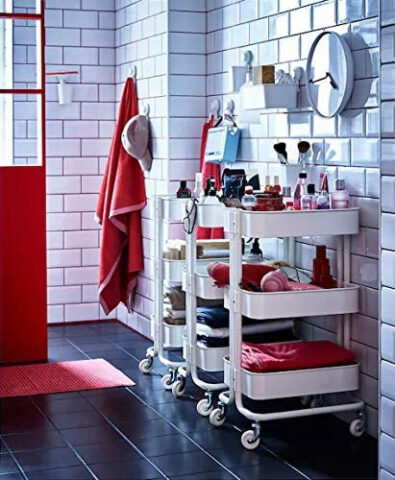 Rolling Utility Carts deClutter Every Room in the House – Decluttered Now!