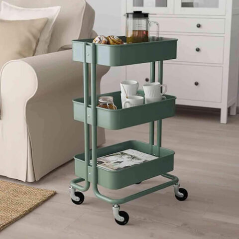 Rolling Utility Carts deClutter Every Room in the House – Decluttered Now!