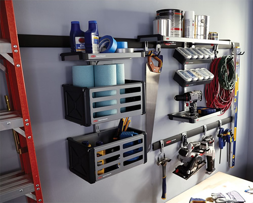 Rubbermaid Fasttrack Garage Organization System