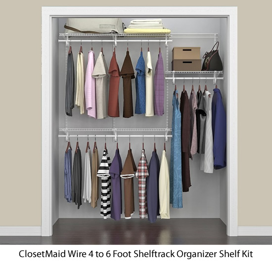 ClosetMaid Wire Shelving Kits and Prepacks - Get Decluttered Now!