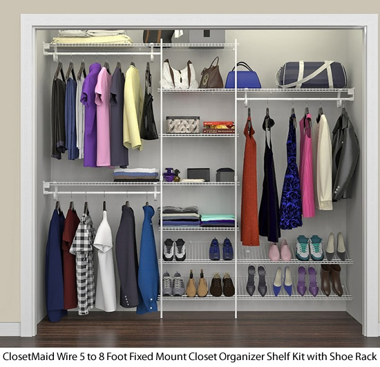 ClosetMaid Wire Shelf Accessories - Get Decluttered Now!