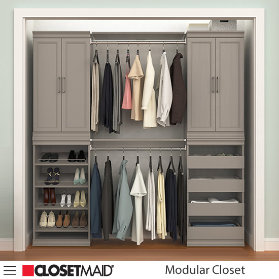 ClosetMaid Wire Shelf Accessories - Get Decluttered Now!