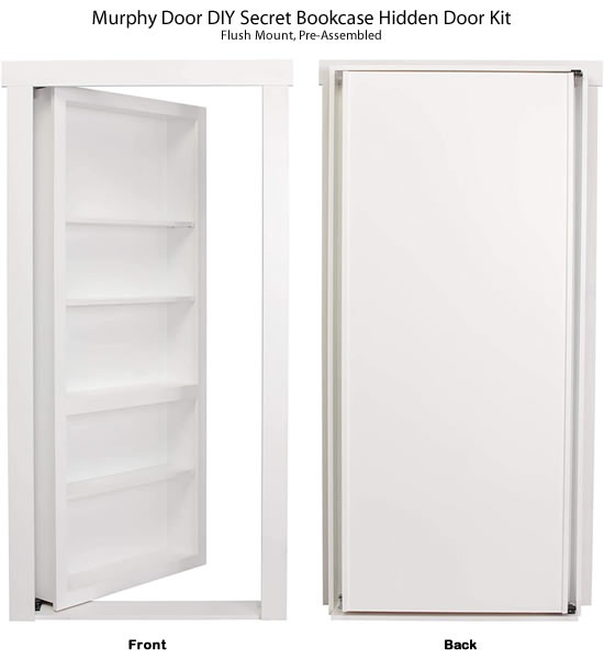 Hidden Flush Mount Paint Grade Shoe Rack Door