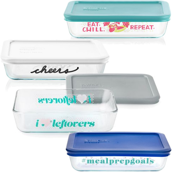 Pyrex, Food Storage Divided Glass Rectangle Medium