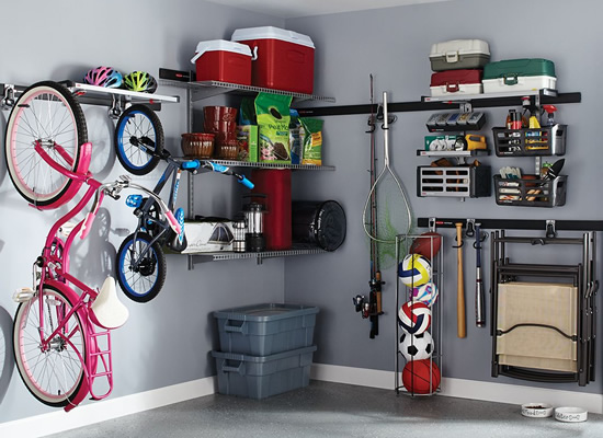 Rubbermaid FastTrack Garage Rail Storage Organization System